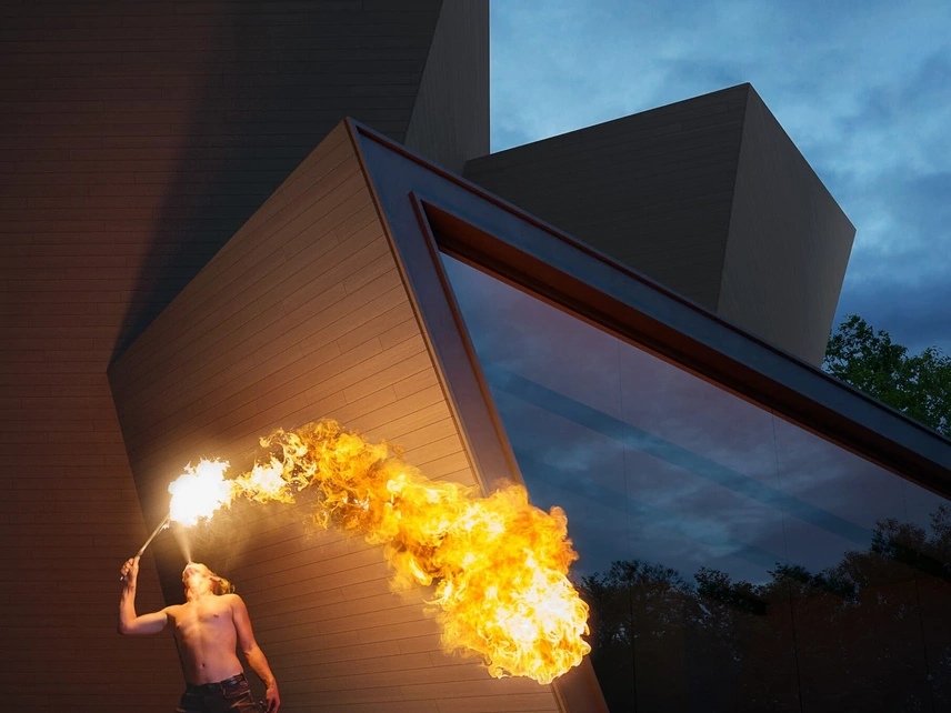 Boiserie Firewall Doghe di Déco