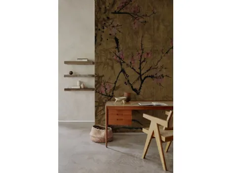 Carta da parati con fiori di ciliegio Sakura di Wall&Decò