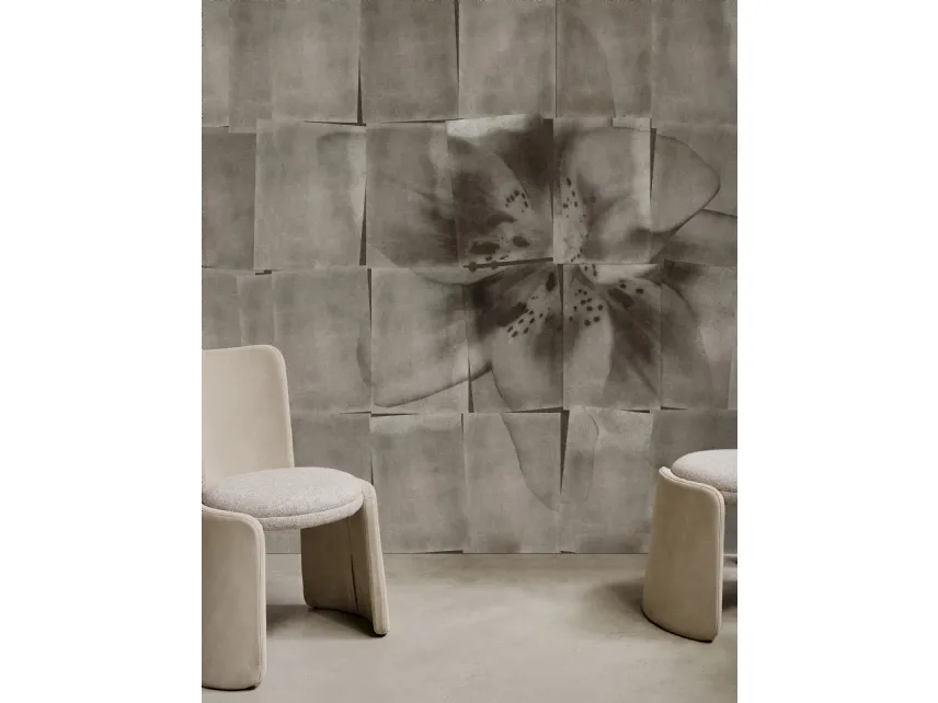 Carta da parati vinilica S il vous plait con grafica floreale di Wall&Decò