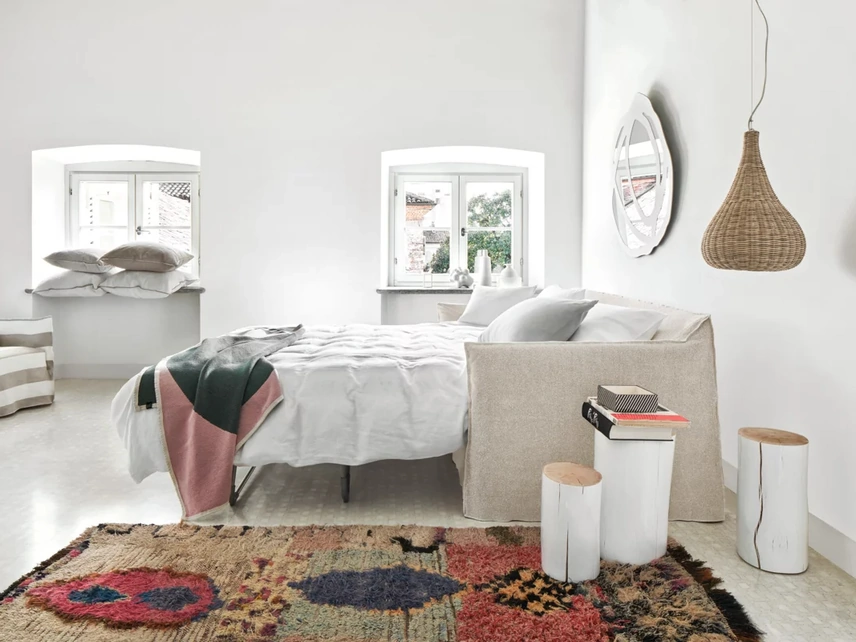 Tavolino Log Sezione Tronco laccato di Gervasoni