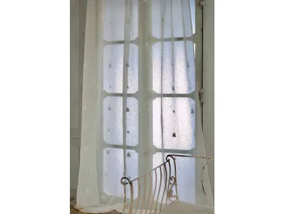 Tenda in lino Ricamo api grandi e piccole di Mastro Raphael