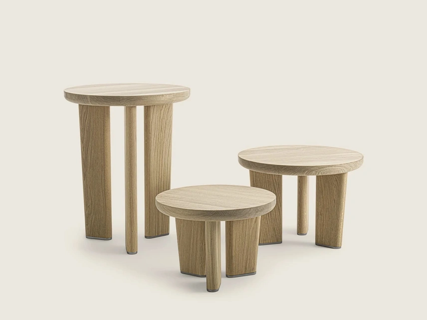 Tavolino in legno massello Marquise di Flexform