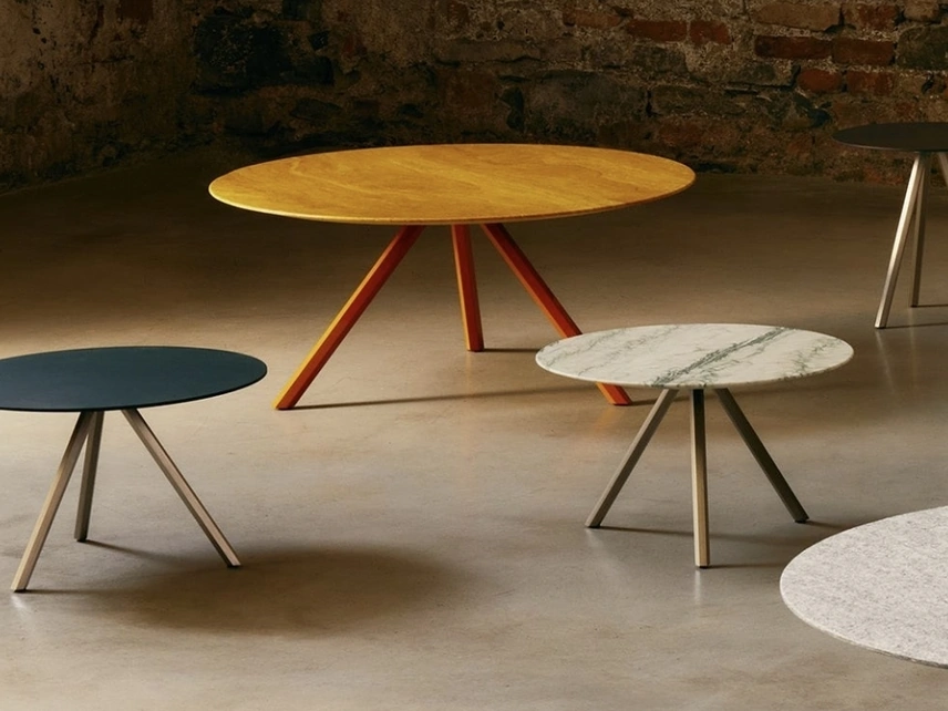 Tavolino Mini Heb con top in marmo di Desalto