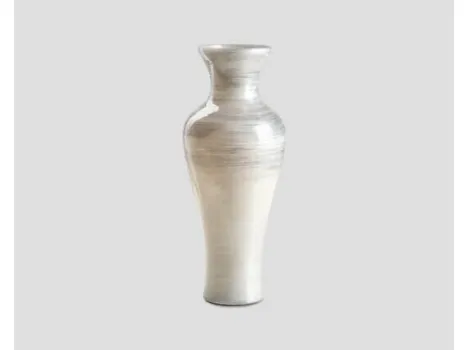 Vaso DB006336 vetro decorazione colore sfumato di Dialma Brown