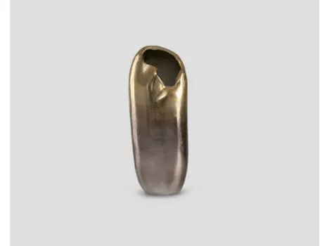 Vaso DB006610 alluminio finitura antique gold di Dialma Brown