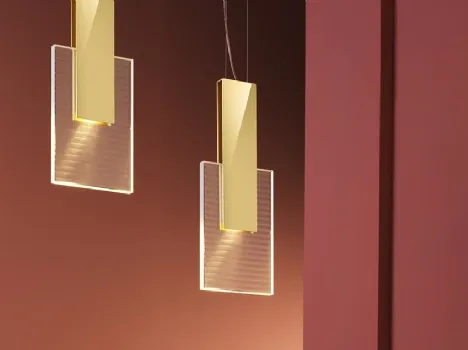 Lampada elegante di design Amulette di Fabbian