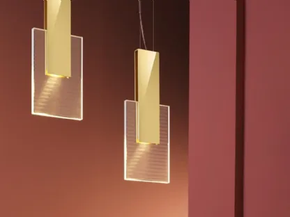 Lampada elegante di design Amulette di Fabbian