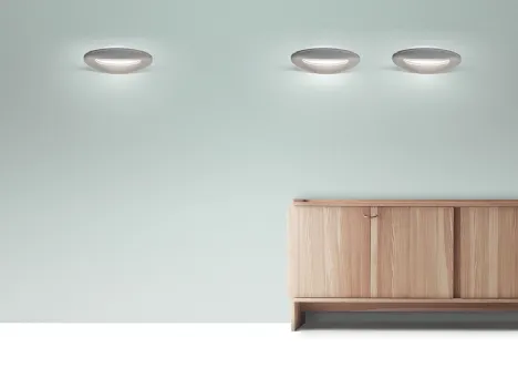 Lampada in pressofusione di alluminio Enck di Fabbian
