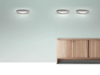 Lampada in pressofusione di alluminio Enck di Fabbian