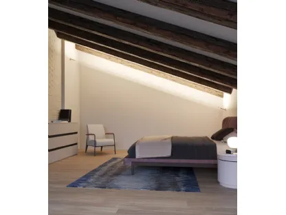 Lampada a nastro luminoso con snodi modulari Metro di Fabbian