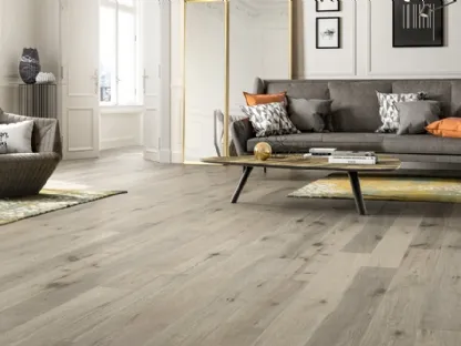 Parquet Living Ungherese Rovere Naturale Vision Syncro Hydro di Skema