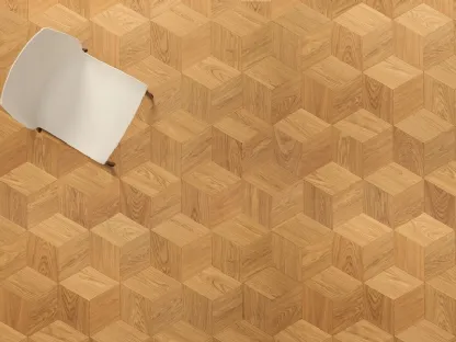 Parquet Living Ungherese Rovere Naturale Vision Syncro Hydro di Skema