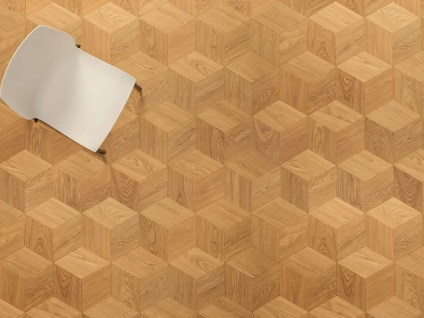 Parquet in legno Yles Yles Tarsia Carbo di Skema