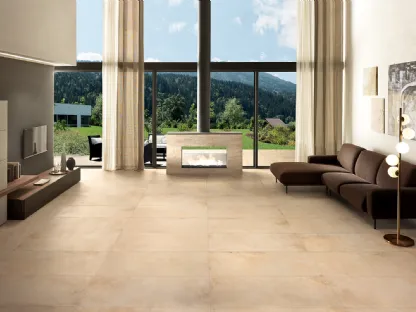 Piastrelle che ricordano la pietra calcarea della Baviera Aurum Stone di Tagina