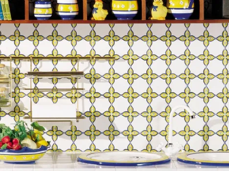 Piastrelle Ceramica Artistica Vietrese I Decori Rosalia di De Maio