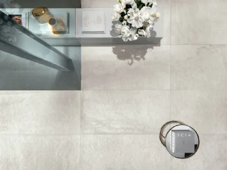 Piastrelle effetto pietra Cliffstone White Dover di Lea Ceramiche