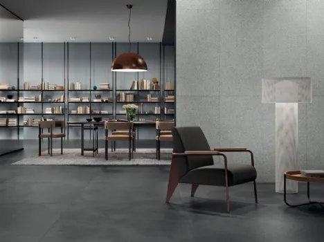 Piastrelle Masterpiece Mastercoal e Piece Light di Lea Ceramiche