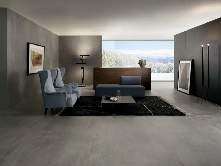 Piastrelle effetto cemento Concreto Medium di Lea Ceramiche