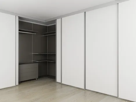Armadio Aliante con Boiserie interna di De Rosso