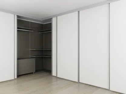 Armadio Aliante con Boiserie interna di De Rosso