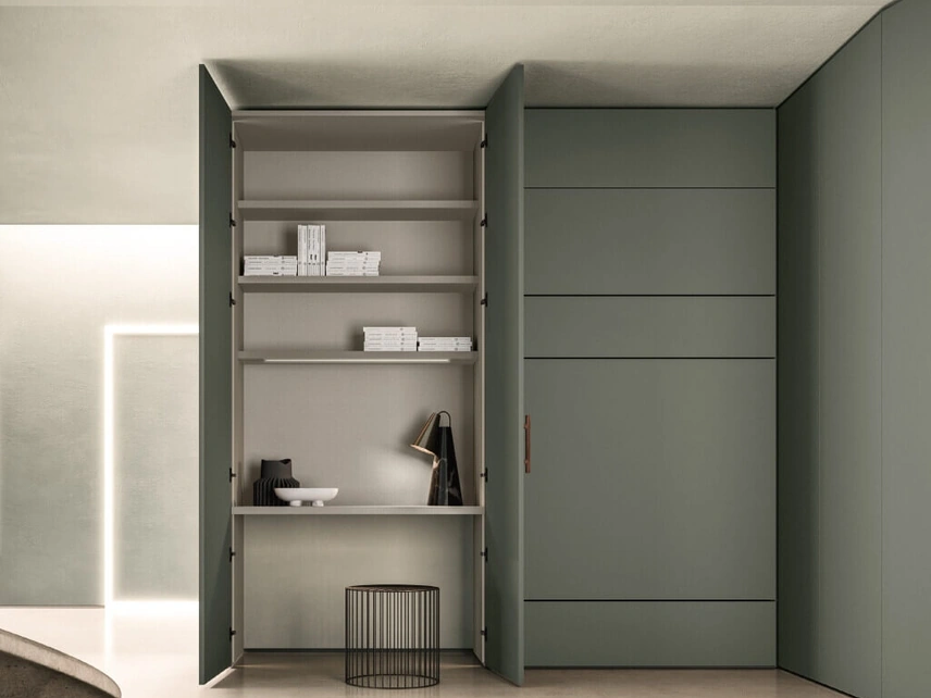 Armadio battente angolare Alterna SM2005 di Zalf