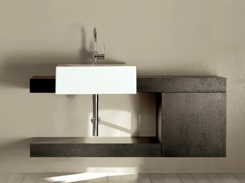 Mobile Bagno sospeso e Lavabo Acquagrande 60 di Flaminia
