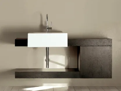 Mobile Bagno sospeso e Lavabo Acquagrande 60 di Flaminia