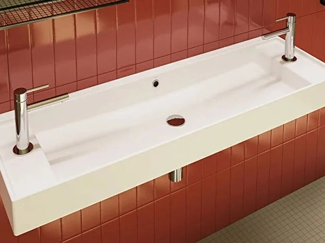 Lavabo Archiplan di Vitra bagno