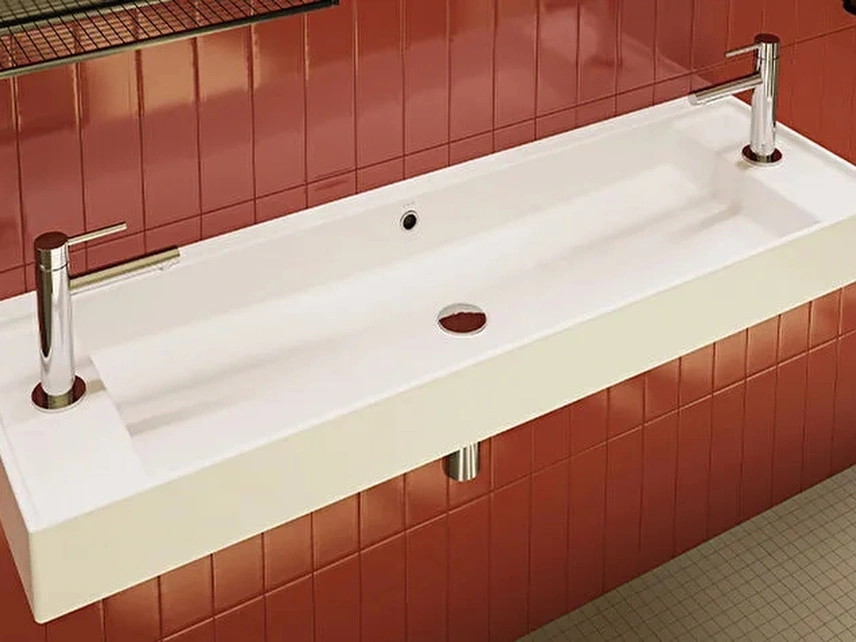Lavabo Archiplan di Vitra bagno