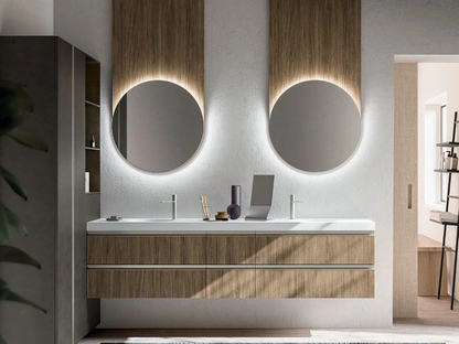 Mobile da Bagno sospeso Cartabianca 03 di Cerasa