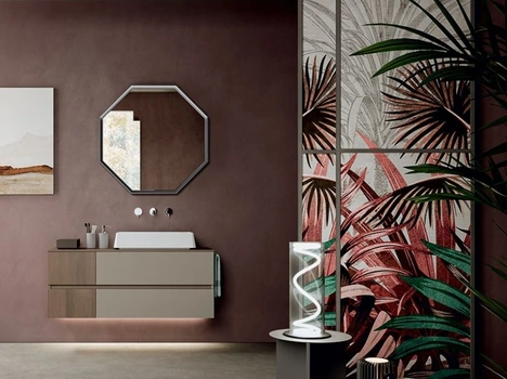 Mobile da Bagno sospeso Segno 03 di Cerasa