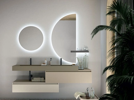 Mobile da Bagno sospeso Segno 04 di Cerasa