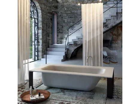 Vasca da Bagno Wellness Concrete Bath di Glass