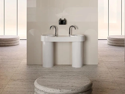 Lavabo doppio Liquid 02 di Vitra bagno