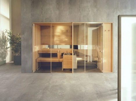 Sauna + Hammam Logica Plus Mid di Effe