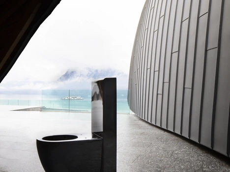 Cassetta da bagno Niagara di Flaminia