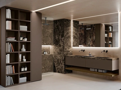 Mobile da Bagno moderno SB01 di Scandola