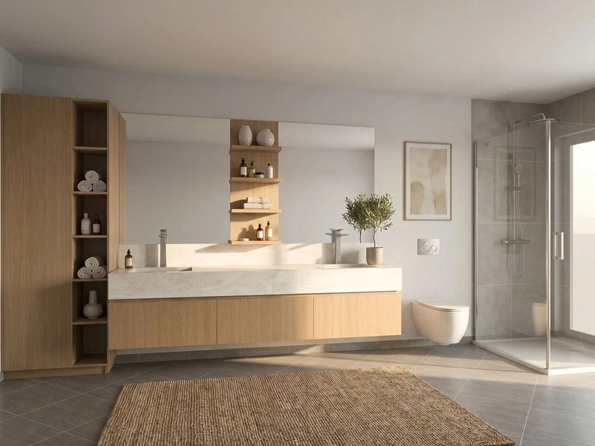 Mobile da Bagno moderno SB03 di Scandola