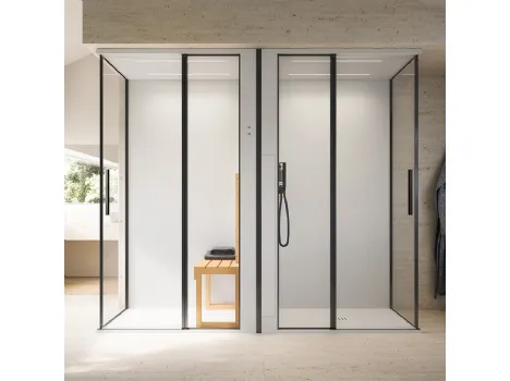 Doccia e sauna Skyfall Combi di Glass