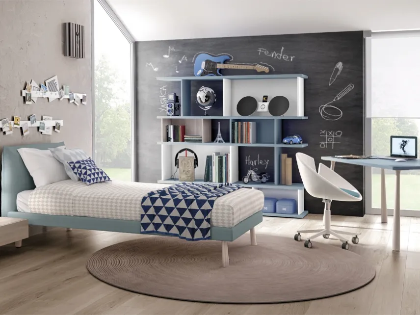 Cameretta per bambini componibile Z476 di Zalf
