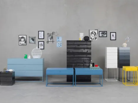 Gruppo Notte Box diverse finiture e colori di Capo d'Opera