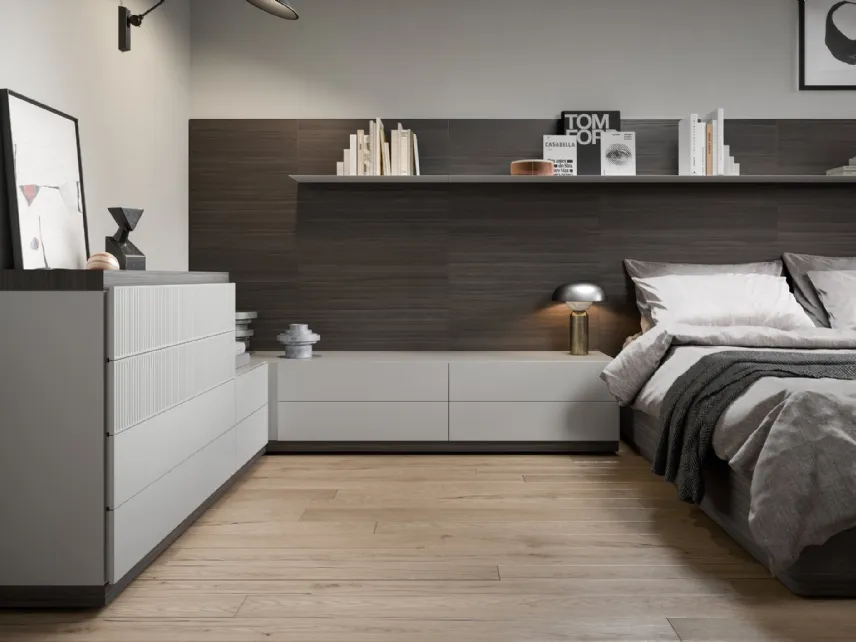 Comodino Easy System di Novamobili