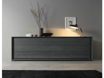 Cassettone Notte Privacy finitura Abete Cenere di Capo d'Opera