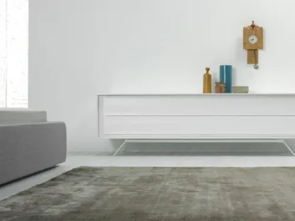 Comò Baso Privacy finitura Abete Gesso di Capo d'Opera