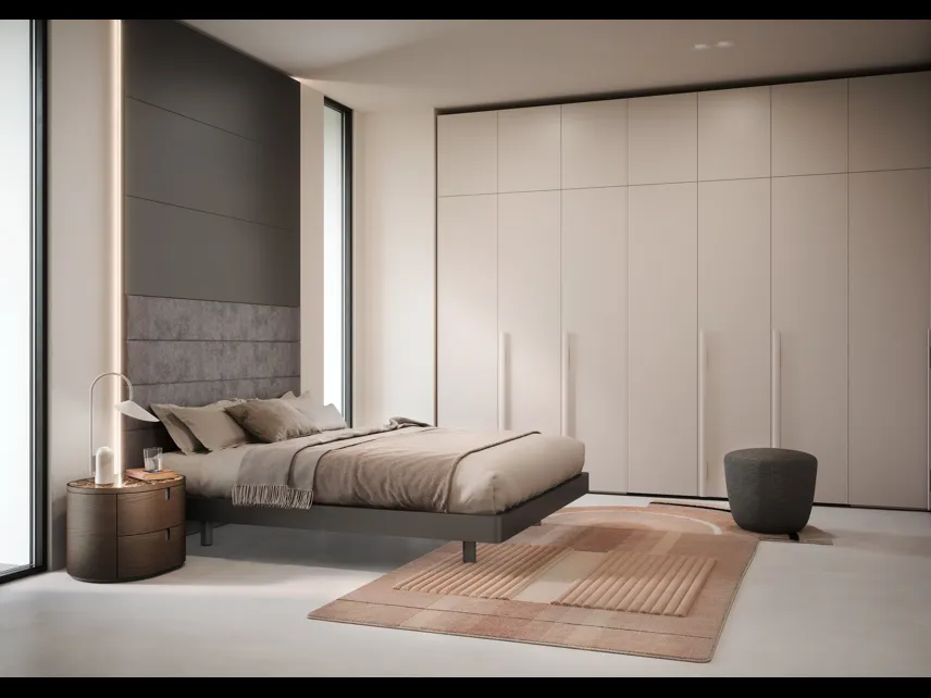 Comodino in legno Vesta di Novamobili
