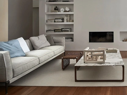 Divano lineare Adda di Flexform