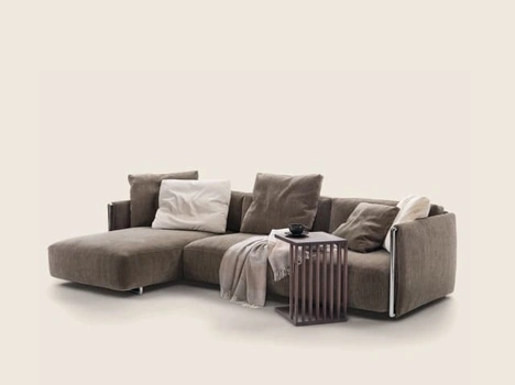 Divano con penisola Edmond di Flexform