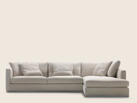 Divano con penisola Magnum di Flexform