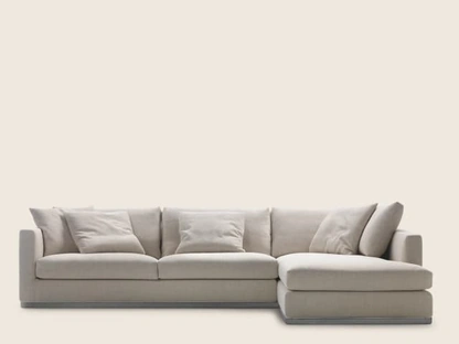 Divano con penisola Magnum di Flexform
