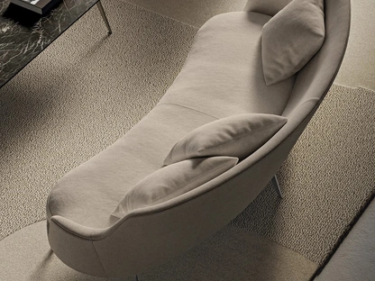Divano lineare Guscio di Flexform